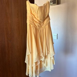 Yellow Bridesmaid Dress
